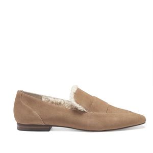 NWOB Sole Society Bettina Cozy Tan Loafer 6